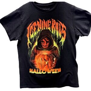 Ice Nine Kills Halloween T-Shirt Size Small Black Orange Metal Tee